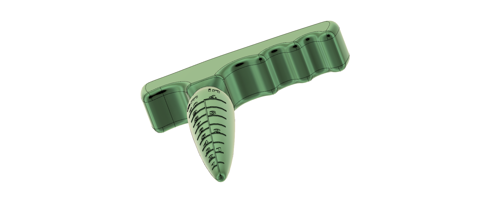 Descargar archivo OBJ Herramientas de excavación Dibber para jardinería